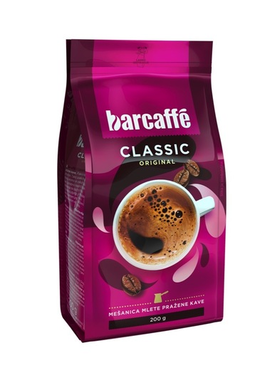 Mleta kava Classic, Barcaffe, 200 g