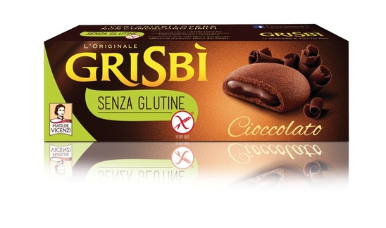 Keksi brez glutena, čokolada, Grisbi, 150 g