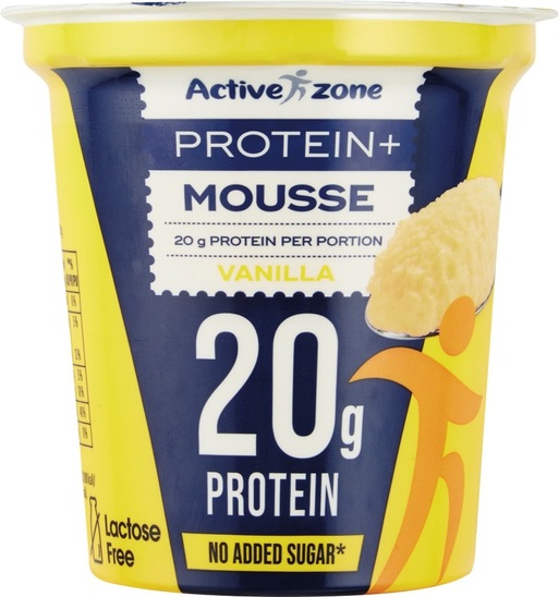 Proteinski mousse, vanilija, Active zone, 200 g