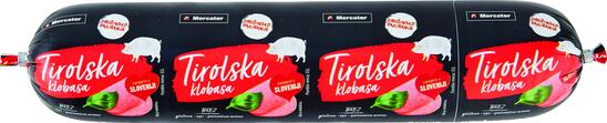 Tirolska klobasa, Mercator, pakirano, 800 g