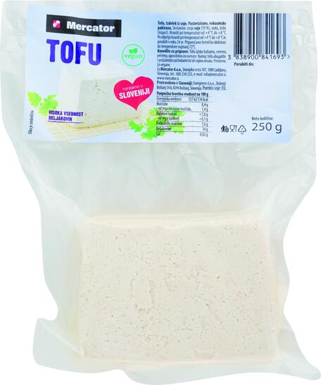 Sojin tofu, Mercator, 250 g