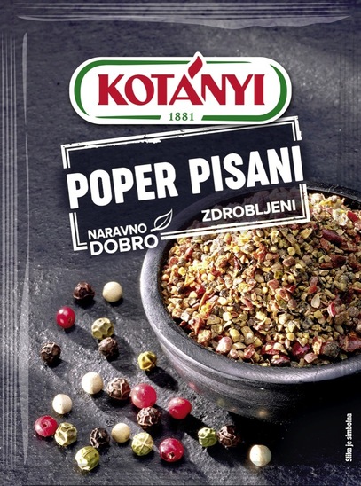 Pisani zdrobljeni poper, Kotanyi, 16 g