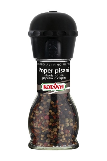 Začimbna mešanica pisani poper s koriandrom, papriko in čilijem, Kotanyi, 35 g