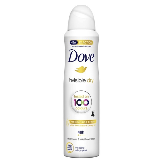 Deodorant Invisible Dry sprej, Dove, 150 ml