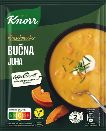 Bučna juha, Knorr, 52 g