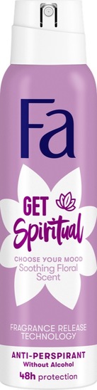 Deodorant Get Spiritual sprej, Fa, 150 ml