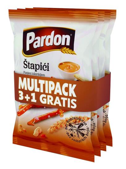 Palčke z arašidi, Pardon, 4 x 100 g