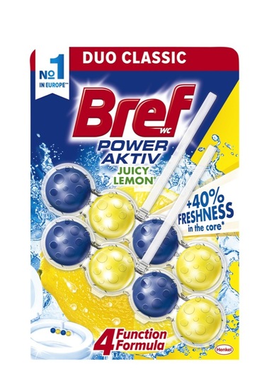 WC obešanka Power-Aktiv Lemon, Bref, 2 x 50 g