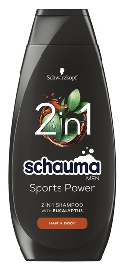 Šampon za lase Men, Sport, Schauma, 400 ml