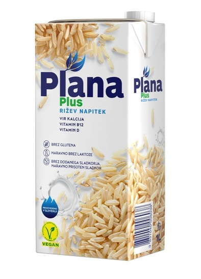 Rižev napitek, Plana Plus, 1 l