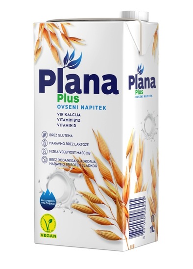 Ovseni napitek, Plana Plus, 1 l