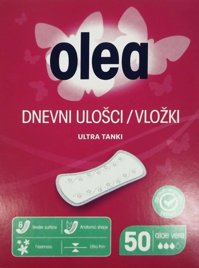 Damski dnevni vložki Aloe vera, Olea, 50/1