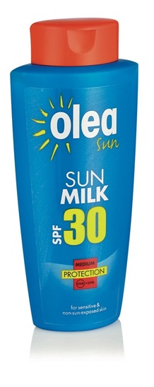 Mleko za zaščito pred soncem, SPF 30, Olea, 200 ml