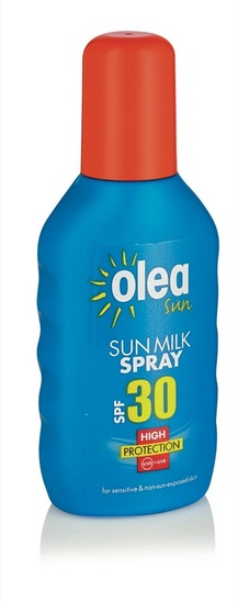 Mleko za zaščito pred soncem, v spreju, SPF 30, Olea, 200 ml