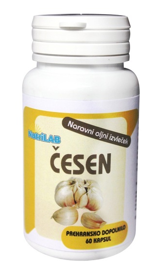 Kapsule česen, Nutrilab, 60/1