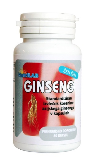 Kapsule ginseng, Nutrilab, 60/1