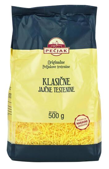 Kratki fidelini, Pečjak, 500 g