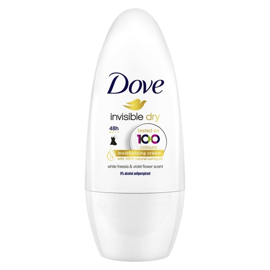 Deodorant Invisible Dry Touch roll on, Dove, 50 ml