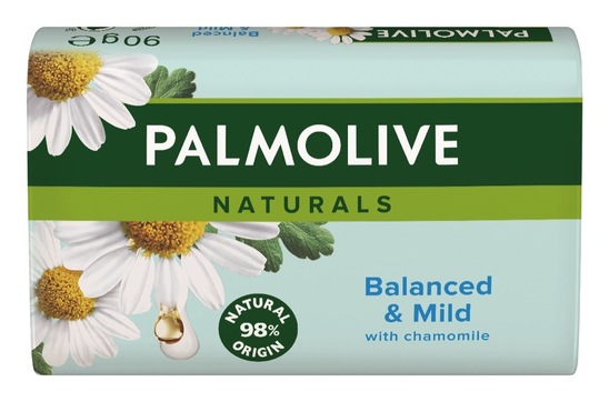 Toaletno milo, kamilica in vitamin E, Palmolive Naturals, 90 g
