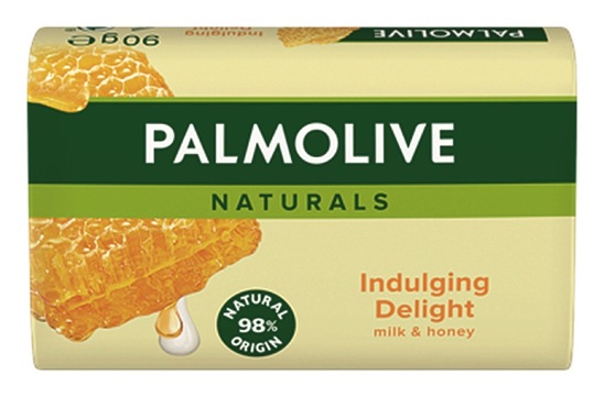 Toaletno milo, mleko in med, Palmolive Naturals, 90 g