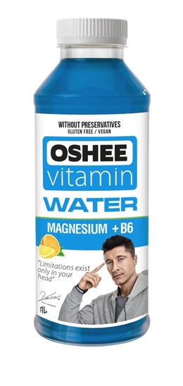 Negazirana voda, magnezij, Oshee, 555 ml