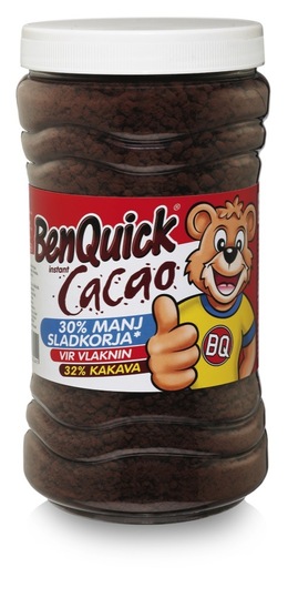 Kakav s 30 % manj sladkorja, BenQuick, 400 g