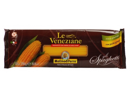 Koruzni špageti brez glutena, Le Veneziane, 250 g