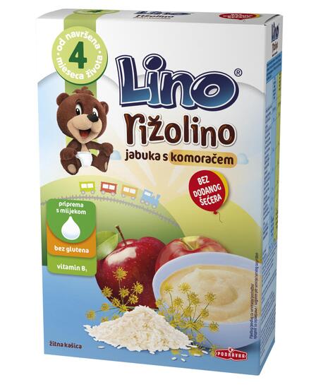 Rižolino, jabolko in koromač, Lino, 150 g