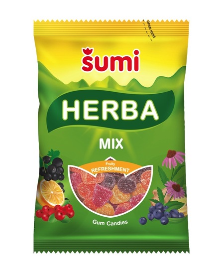 Bonboni Herba mix, Šumi, 200 g