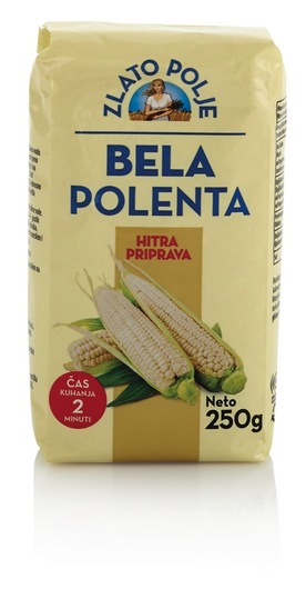 Instant bela polenta, Zlato Polje, 250 g