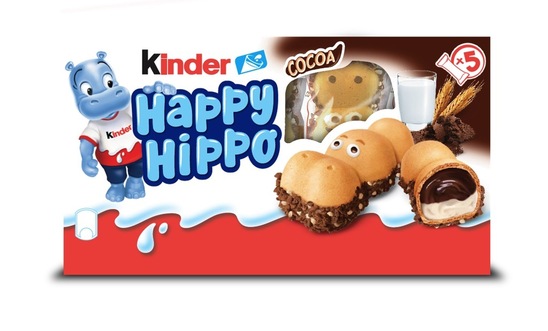 Čokolada, Happy Hippo, Kinder, 103,5 g