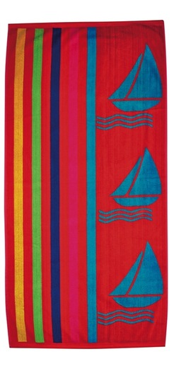 Plažna brisača Sporting, 75 x 150 cm