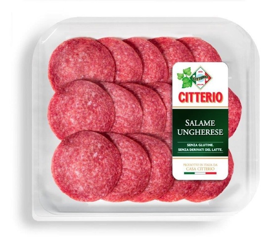 Narezen ogrska salama, Citterio, pakiran, 80 g