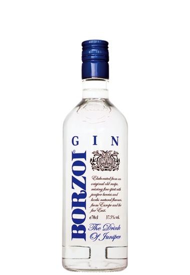 Gin, Borzoi, 37,5 % alkohola, 0,7 l