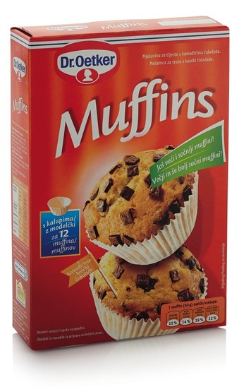 Zmes za pecivo Muffins, Dr. Oetker, 360 g