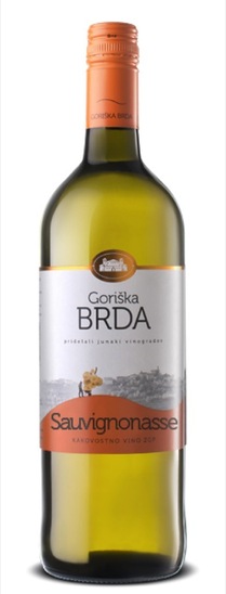 Sauvignonasse, kakovostno belo vino, Vinska klet Goriška Brda, 1 l