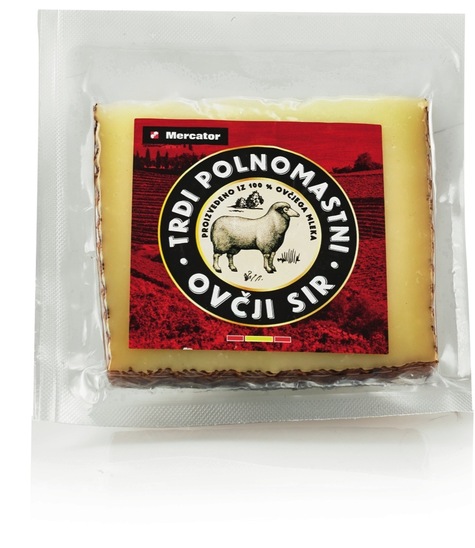 Ovčji polnomastni trdi španski sir, Mercator, pakirano, 150 g