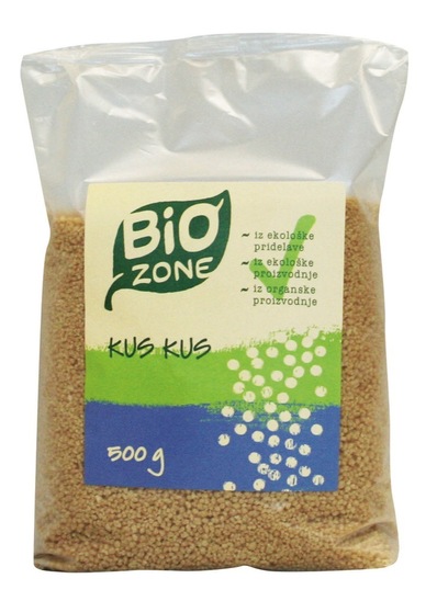 Polnozrnati kuskus, Bio Zone, 500 g