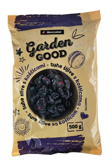 Suhe slive s koščicami, Garden Good, 500 g