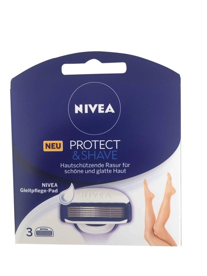 Brivski vložek Protect&Shave, Nivea, 3 kosi