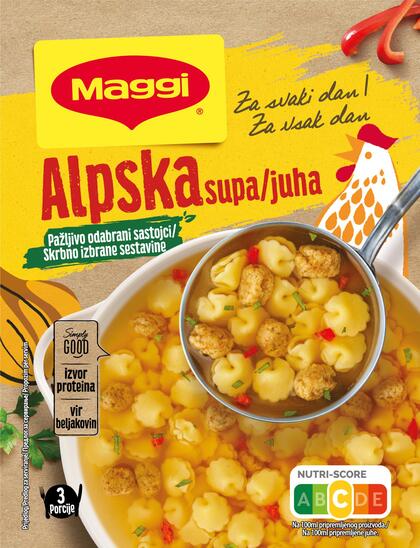 Alpska juha, Maggi, 46 g