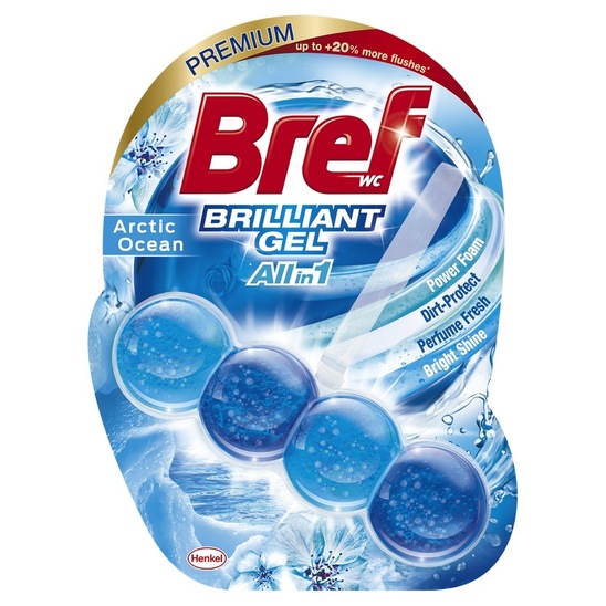 WC osvežilec, Bref Brilliant Gel Arctic Ocean, 42 g