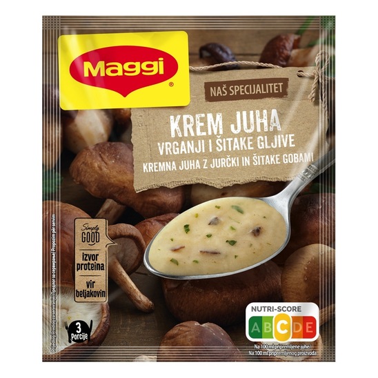 Juha z jurčki in šitake gobami, Maggi, 52 g