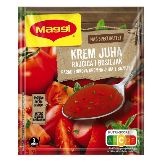 Paradižnikova juha z baziliko, Maggi, 56 g