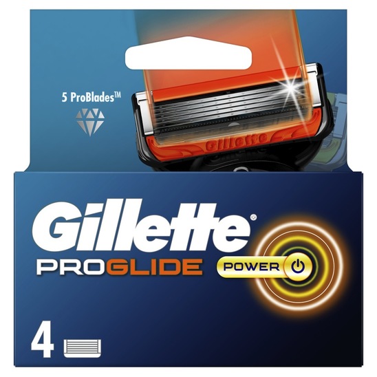 Brivski vložki, Fusion ProGlide Power, Gillette, 4/1