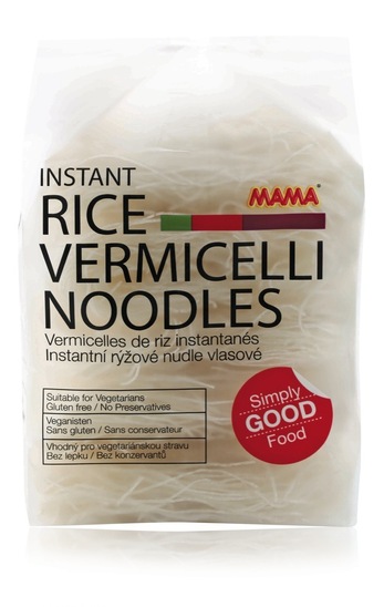 Instant riževi rezanci Vermicelli brez glutena, Mama, 225 g