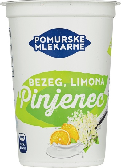 Pinjenec, beezg in limona, Pomurske mlekarne, 220 g