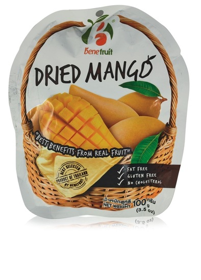 Suhi mango, Benefruit, 100 g