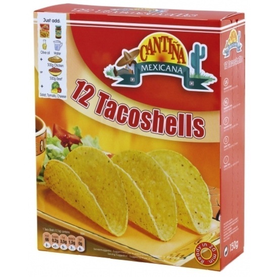 Taco Shells, Cantina Mexicana, 150 g