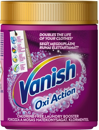 Detergent za odstranjevanje madežev, Vanish Pink, 470 g